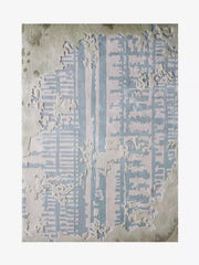 Noison Blue Textured Area Rug