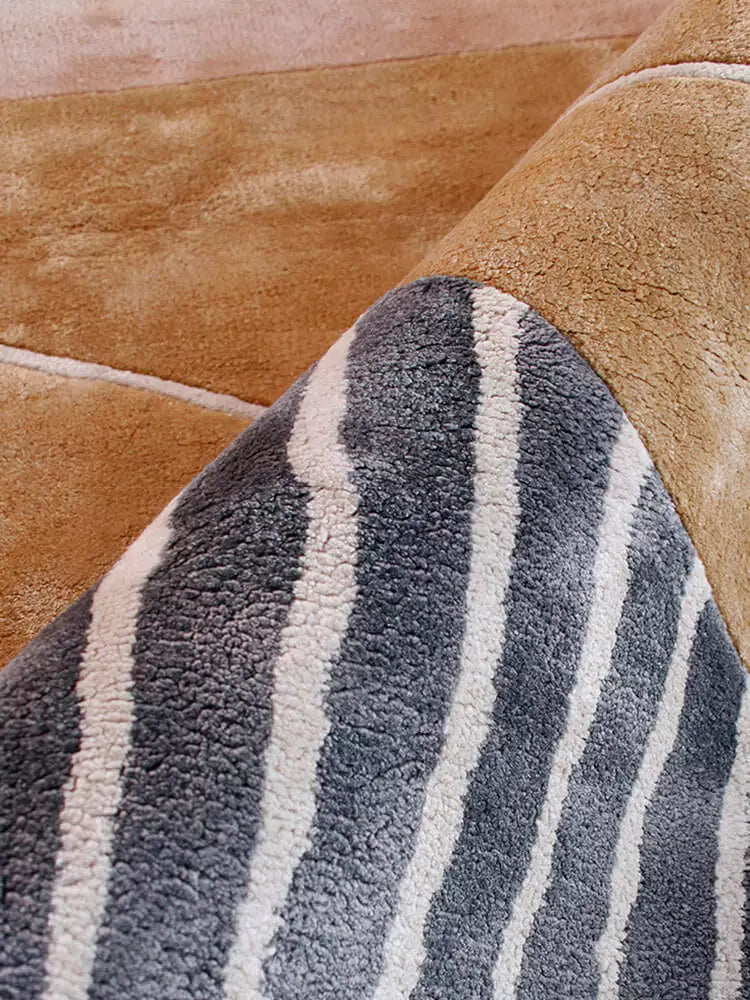 Patio Irregular Area Modern Rug