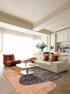 Patio Irregular Area Modern Rug