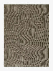 Janice Wave Striped Pattern Rug