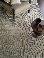 Janice Wave Striped Pattern Rug