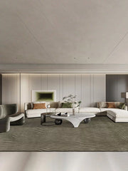 Janice Wave Striped Pattern Rug