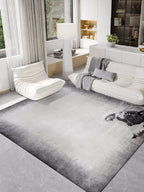 Light Grey Cat Tufted Rug