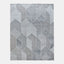 modern grey wool rug