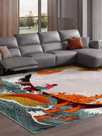 Koi area rug
