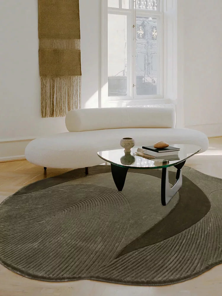 Lines Modern Shaped Rug