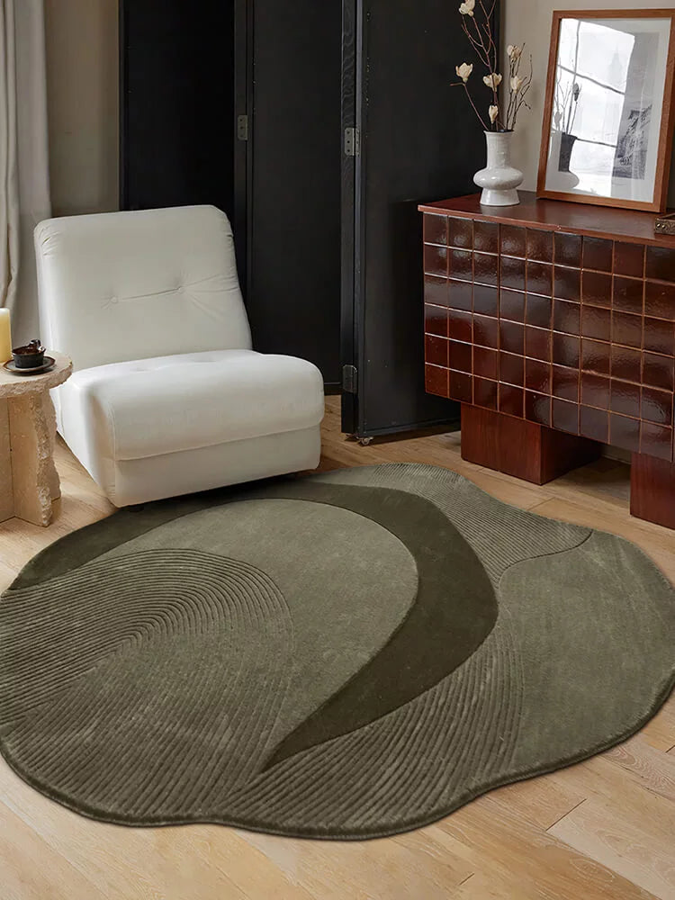 Lines Modern Shaped Rug