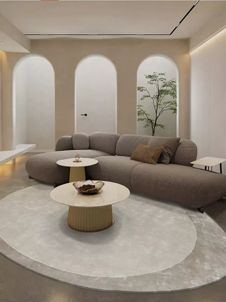 Novia Handmade Organic Shape Rug