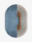 Queena Handmade Oval Waves Rug