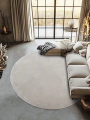 Linien Round Area Rug