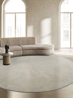Linien Round Area Rug