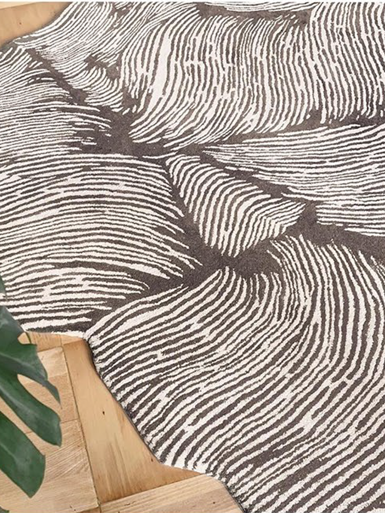 Linoce Abstract Irregular Shaped Rugs