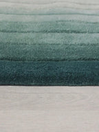 Omase Shaped Modern  Rug