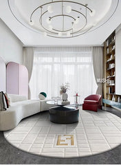 Handmade Tufted  Round Rug