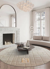 Handmade Tufted  Round Rug