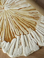 Taniea Yellow Textures Rug