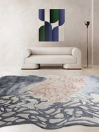 Antony Hand Tufted Abstract Rug - Houseoon