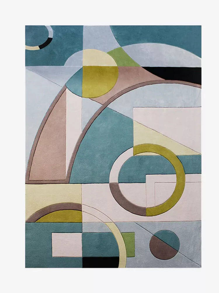 Daryne geometric pattern rug Main image