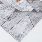 Psychedelic Woven Area Rug