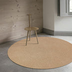 Round Braided Jute Rug