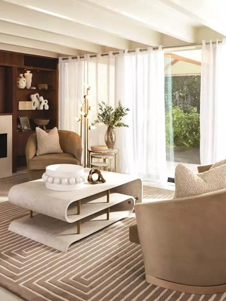 Astrid modern geometric rug - Houseoon