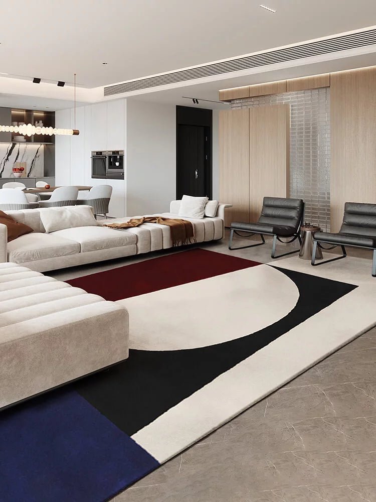 Ausaus Round Area Rug - Houseoon