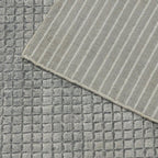 Bamboo fiber modern area rug - Houseoon