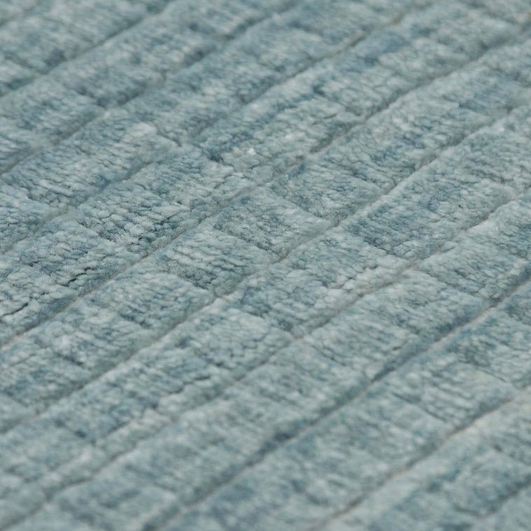 Bamboo fiber modern area rug - Houseoon