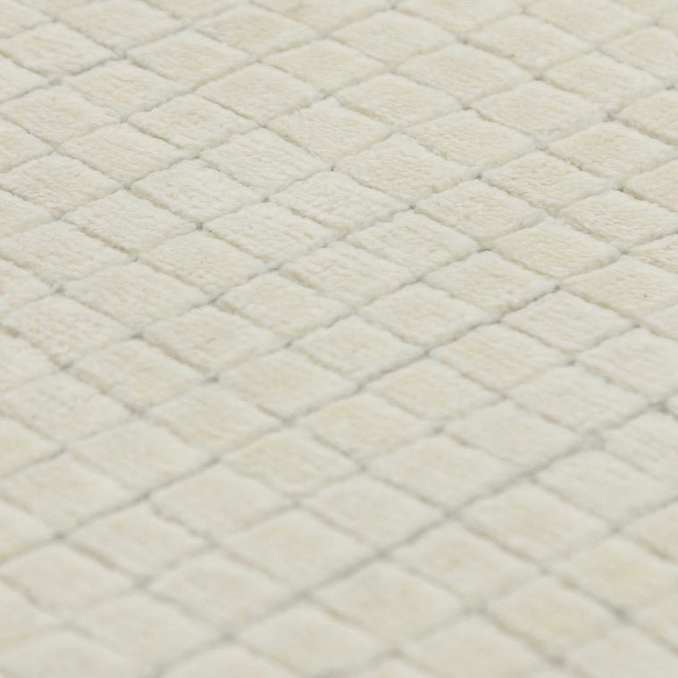 Bamboo fiber modern area rug - Houseoon