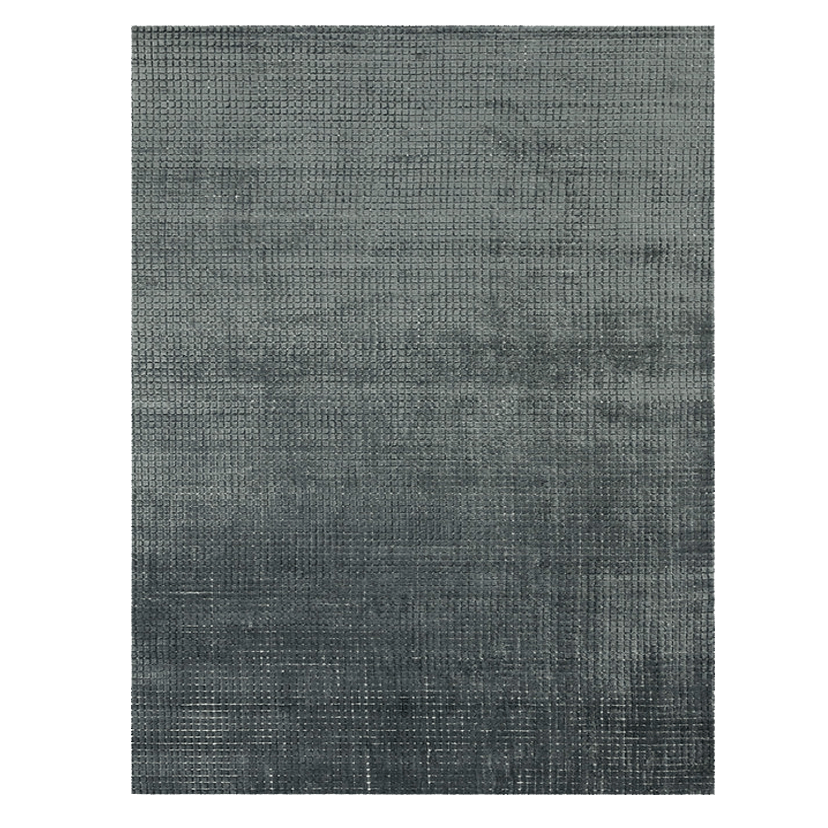 Bamboo fiber modern area rug - Houseoon
