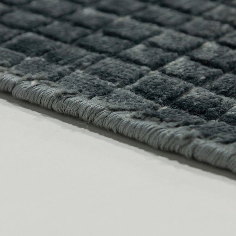 Bamboo fiber modern area rug - Houseoon