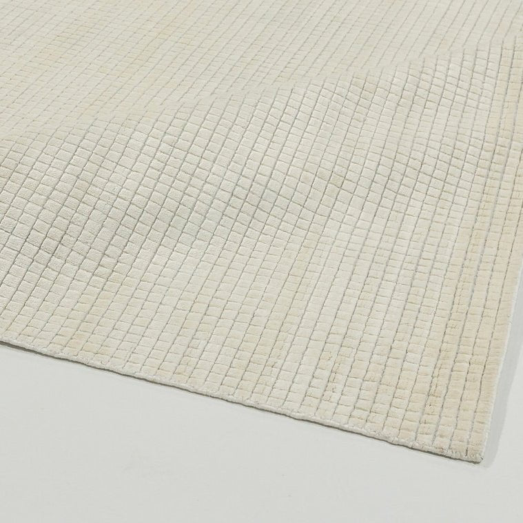 Bamboo fiber modern area rug - Houseoon