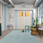 Bamboo fiber modern area rug - Houseoon