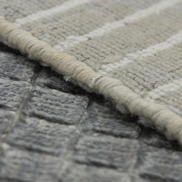 Bamboo fiber modern area rug - Houseoon