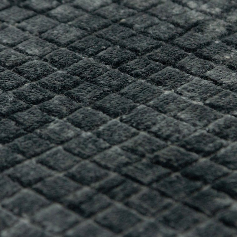 Bamboo fiber modern area rug - Houseoon