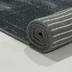Bamboo fiber modern area rug - Houseoon