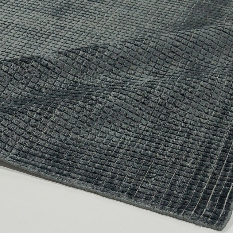 Bamboo fiber modern area rug - Houseoon