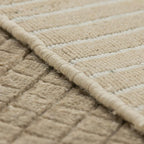 Bamboo fiber modern area rug - Houseoon