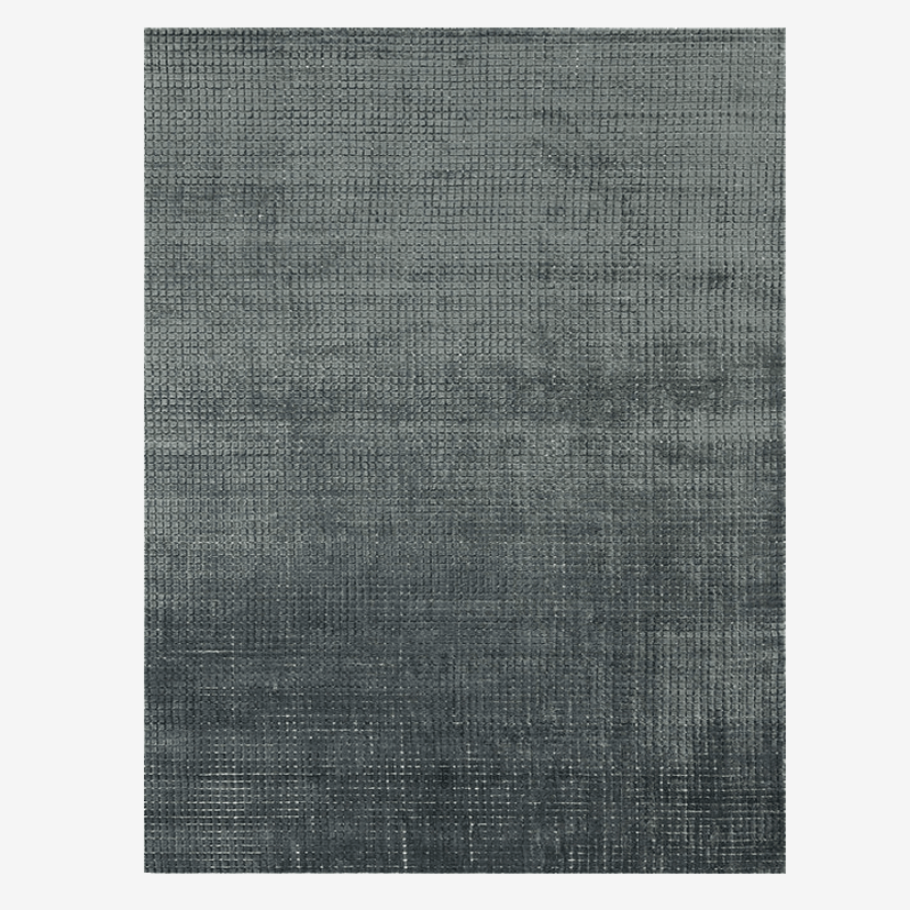Bamboo fiber modern area rug - Houseoon