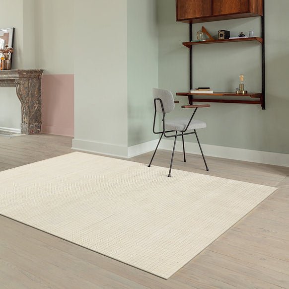 Bamboo fiber modern area rug - Houseoon