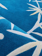 Bamboo Round Oriental Rug - Houseoon