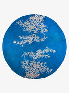 Bamboo Round Oriental Rug - Houseoon