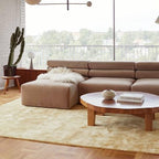 Banana Silk Fiber area Rug - Houseoon