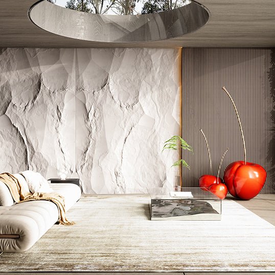 Banana Silk Fiber area Rug - Houseoon
