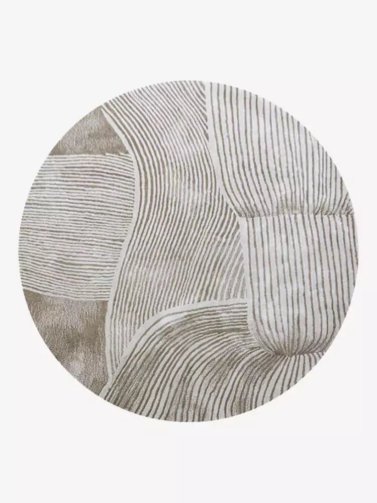 Barbara Hand Tufted Round Rug - Houseoon