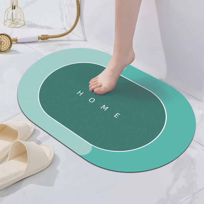 Tapis de salle de bain ultra doux antidérapant
