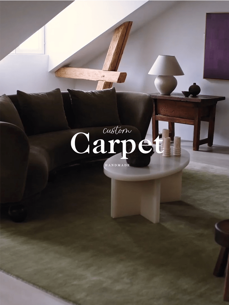 Belgra Luxury Green Rug - Houseoon
