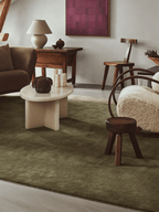 Belgra Luxury Green Rug - Houseoon