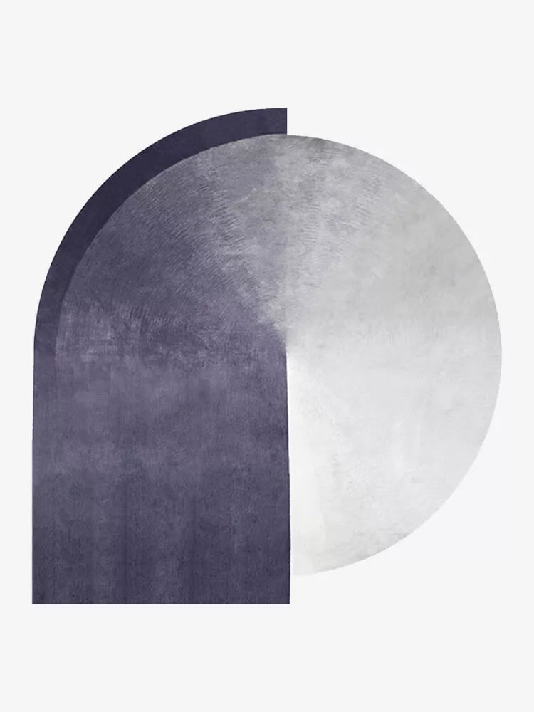 Beverly Abstract Design Shaped Rug - Houseoon