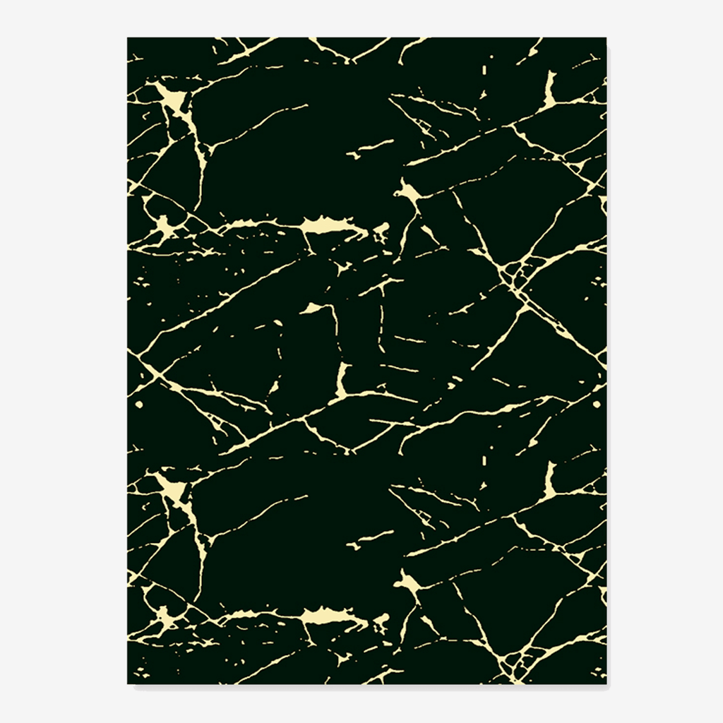 Black Gold Area Rug - Houseoon